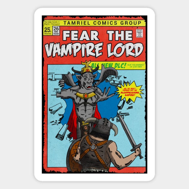 Lord of Vampires Magnet by Blood Draugr